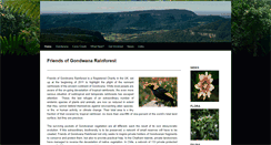 Desktop Screenshot of gondwanarainforest.org